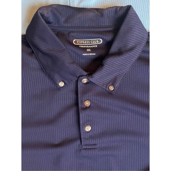 Mens Cypress Club Performance Polo Short Sleeve - XXL - Picture 2 of 4
